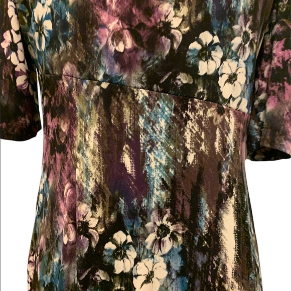 Petite Connected Apparel Slimming Dress - Picture 15 of 16